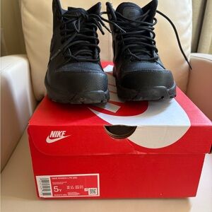 Nike Black Mid-Top Boots